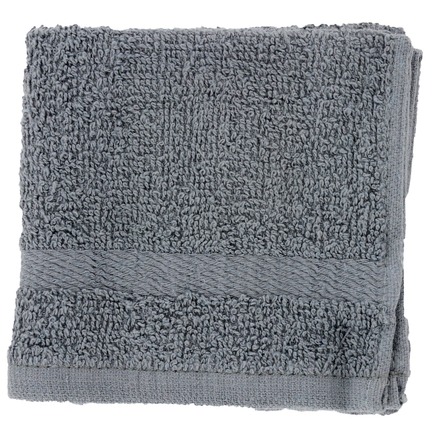 Home Collection Gray Cotton Washcloths, 2-ct. Packs (Pack of 24)