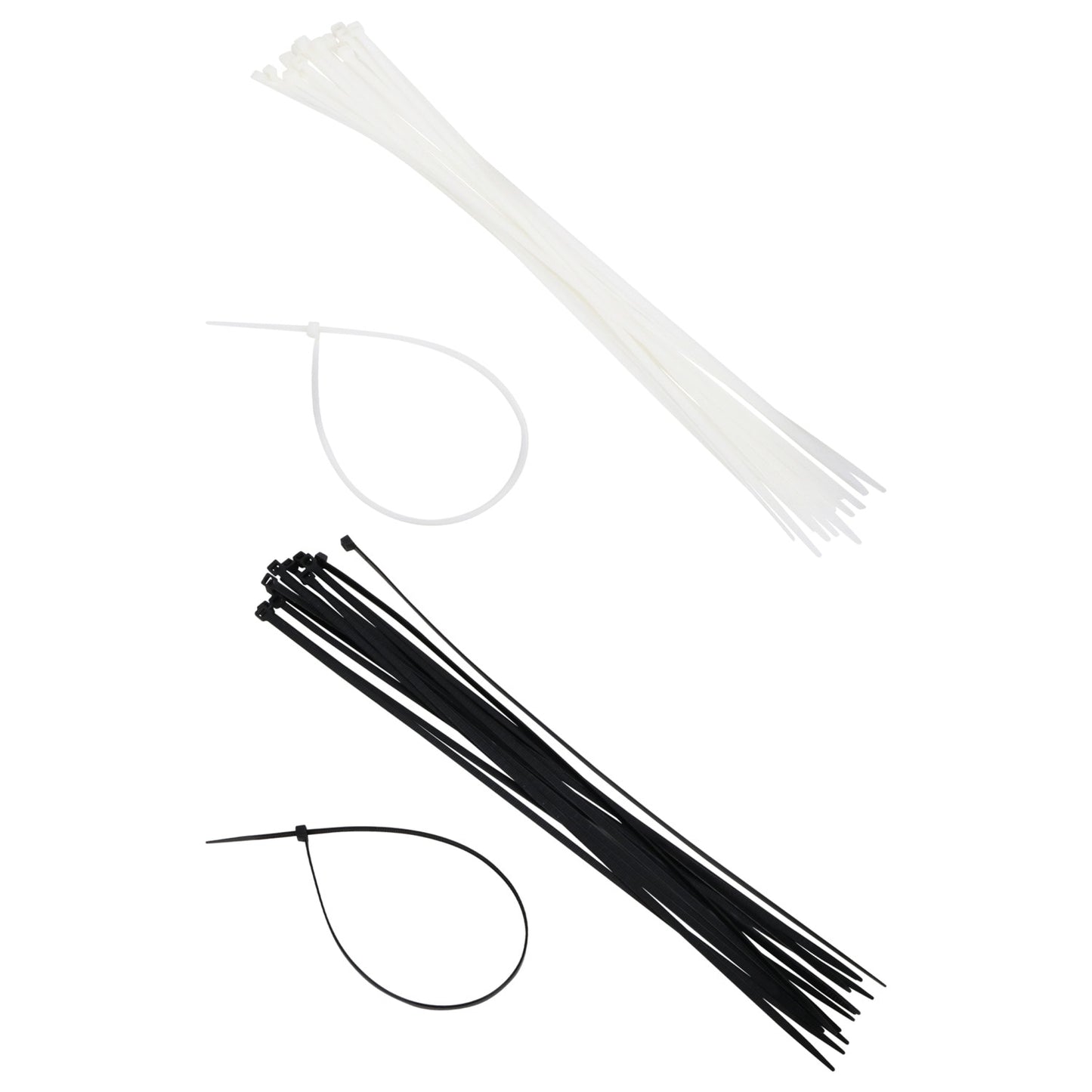 Tool Bench Hardware Nylon Cable Ties, 16-ct. Packs (Pack of 24)