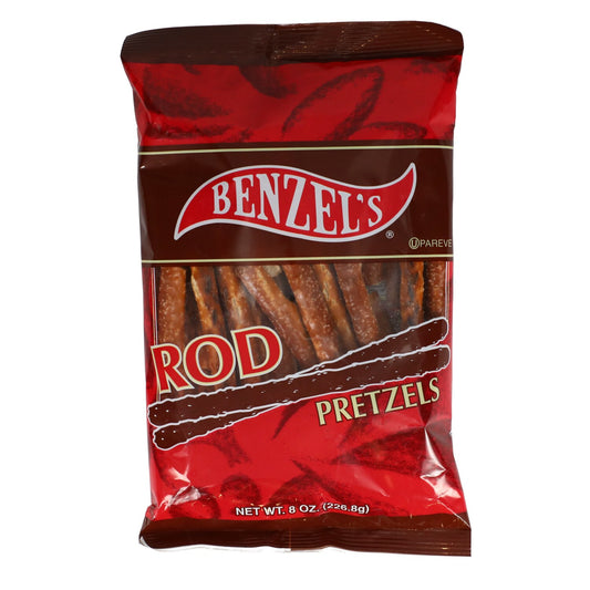 Benzel's Pretzel Rods, 8 oz. Bags (Pack of 24)