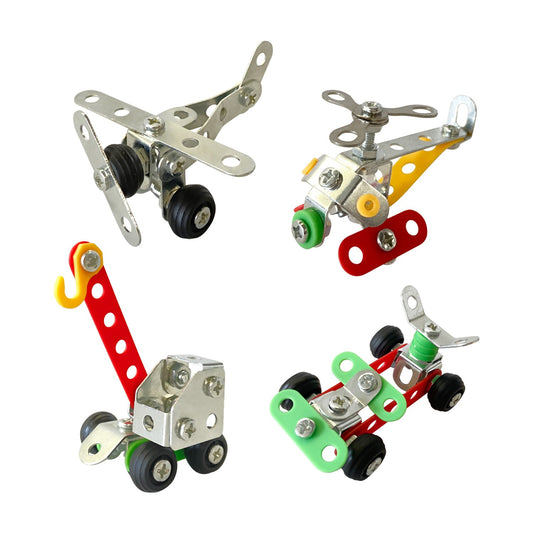 MetalTech Construction Kits For Kids (Pack of 33)