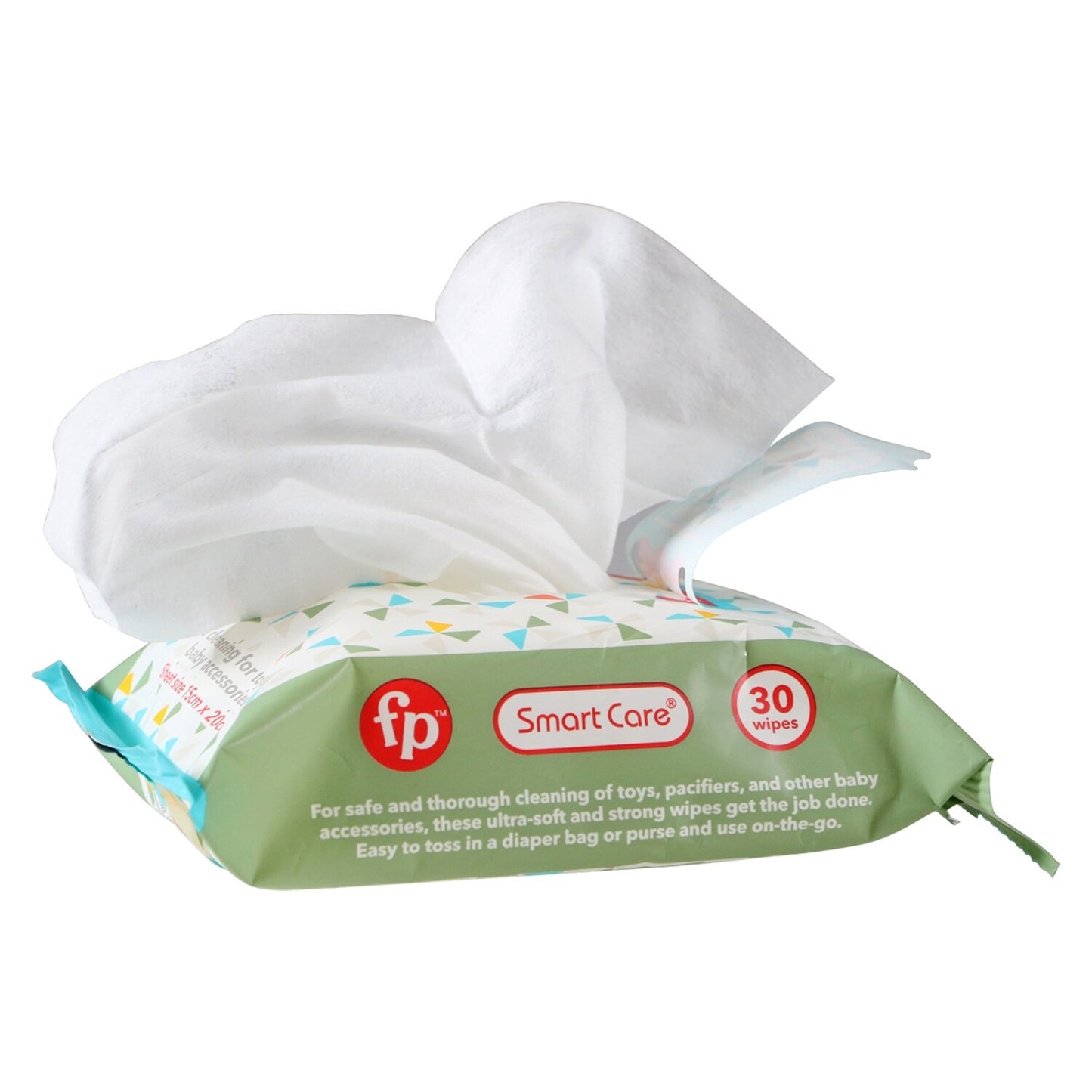 Fisher Price Pacifier and Toy Printed Wipes, 30-ct. Packs (Pack of 24)