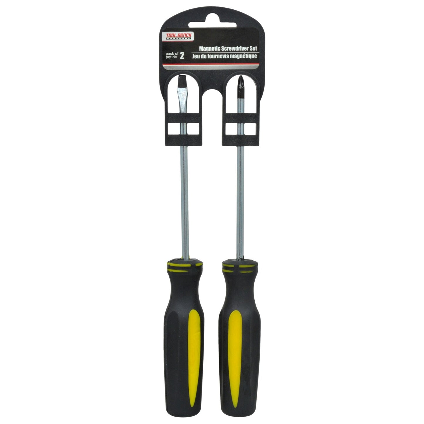 Tool Bench Hardware Magnetic-Tip Screwdrivers, 2-ct. Packs (Pack of 36)