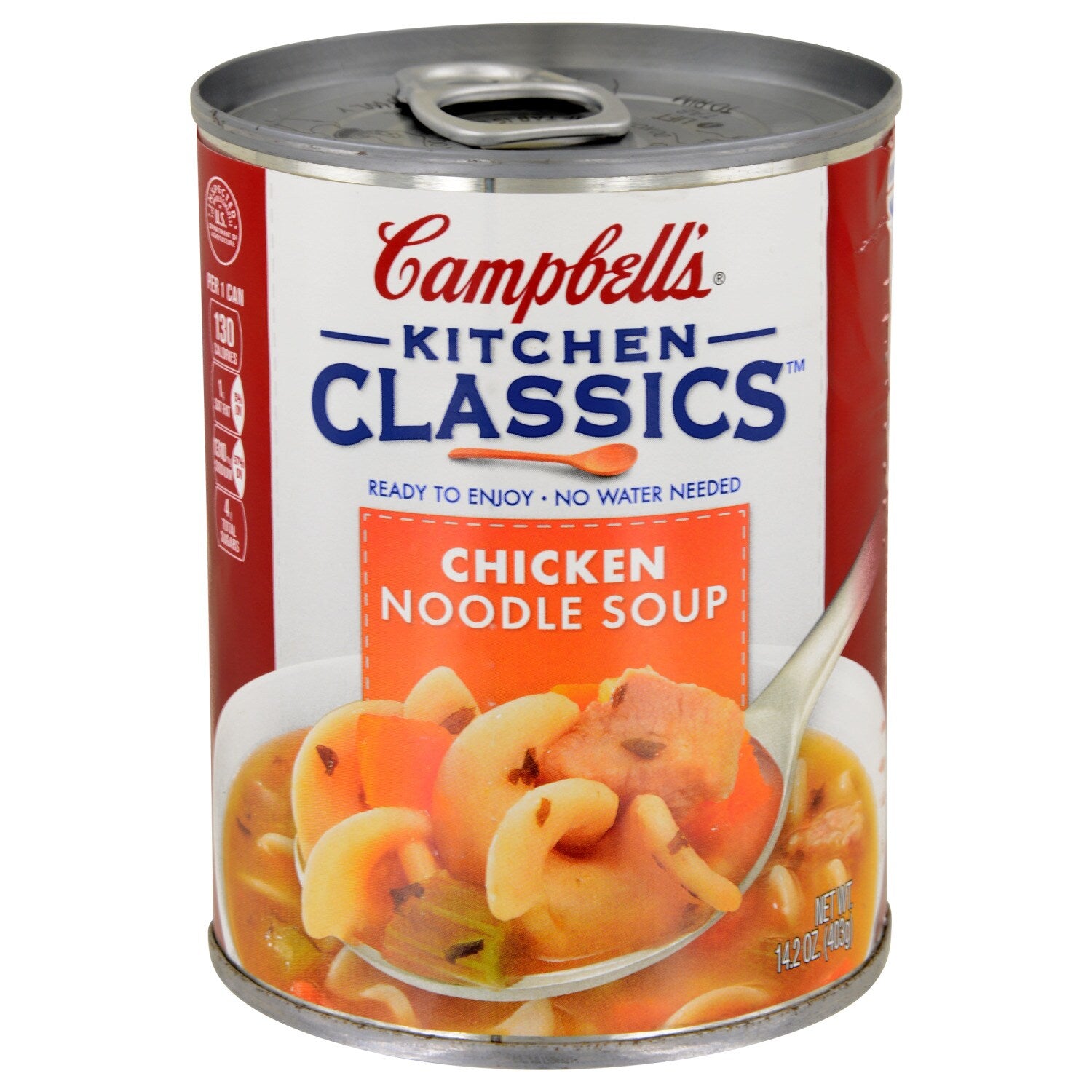 Campbell's Kitchen Classics Chicken Noodle Soup, 14.5 oz. Cans (Pack of 12)