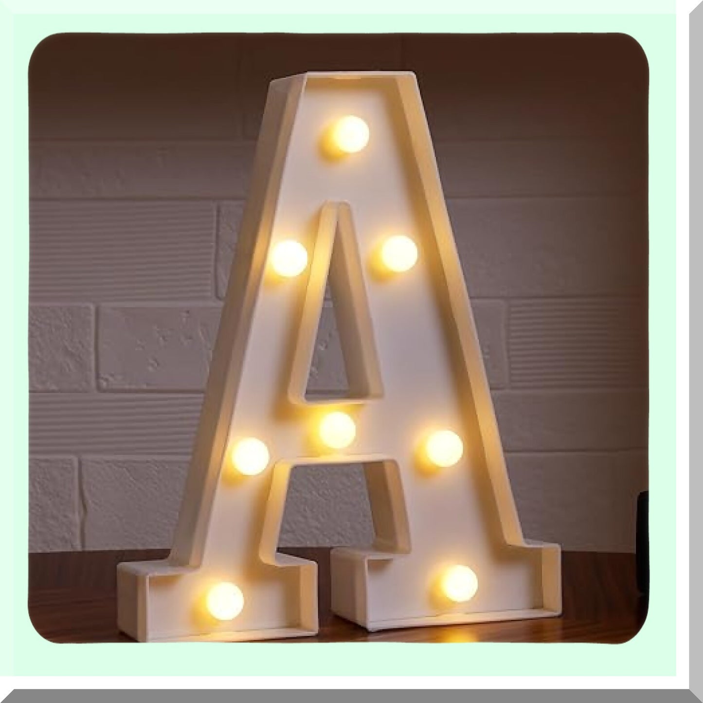 LED Marquee Light Up Letters for Party and Home Decor