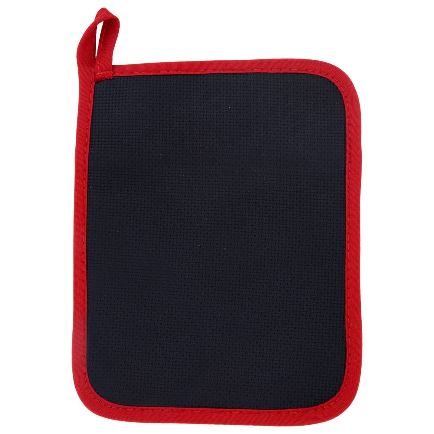 Home Collection Red Polyester/Rubber Oven Mitts, 9x7 in. (Pack of 4)