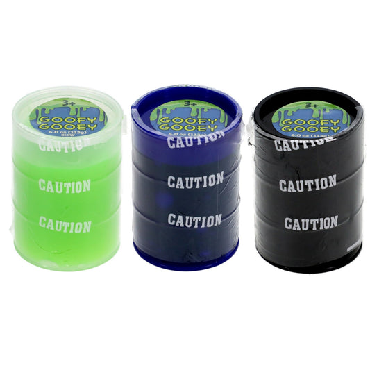 Plastic Drums of Play Slime, 2x3 in. (Pack of 30)