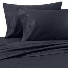 800 Thread Count Two 2) Piece Twin XL Size Navy Solid Duvet Cover Set, 100%  Premium Hotel Quality