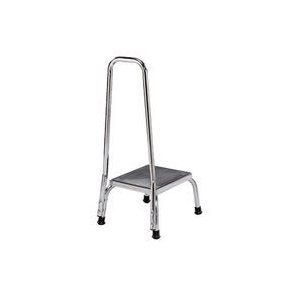 Grafco Up Stool with Handrail, Portable Foot Stool for Adults, Seniors, Elderly, Handicap and Disabled, Pack of 2, GF1840C-2