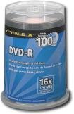 '- 100-Pack 16x DVD-R Disc Spindle