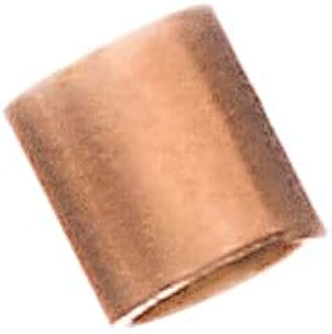 Rose Gold Filled 2mm Plain Tube Beads, Pack of 20