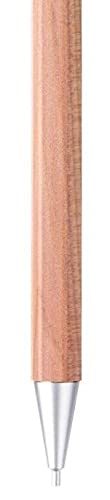 Wood Shaft Hex Mechanical Pencil with 0.5mm Lead