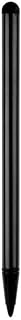 Black universal stylus pen for smartphones and tablets