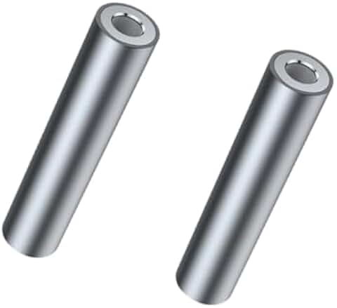 Two 3.5mm Female to Female Audio Adapters