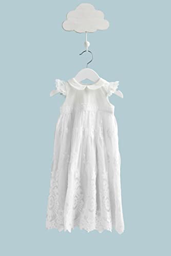 Girls Christening Gown, 0-6 Months