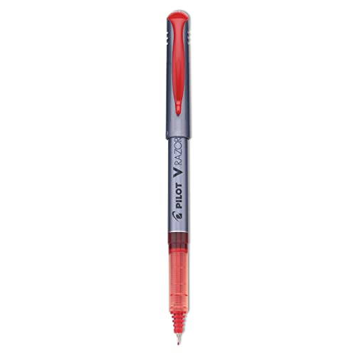 Red Liquid Ink Markers, Extra Fine Tip, 12 Pack