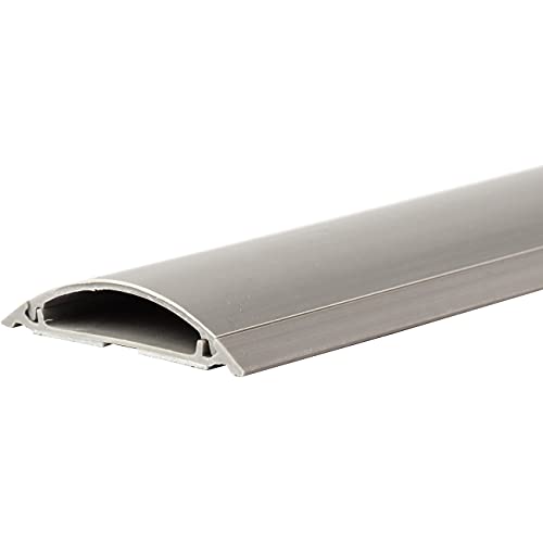 .com 6 ft 2in Wide Grey Floor Cable Duct with Guard - Cable raceway - 6.6 ft - gray - RD50_2