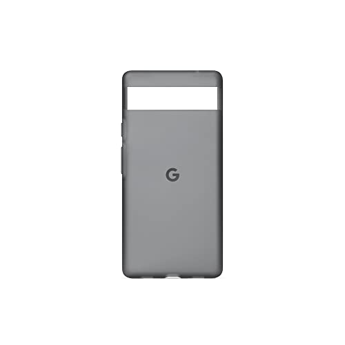 Pixel 6a protective phone case in charcoal