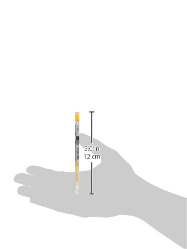 Gel Ballpoint Pen Refill, 0.5mm, Golden Yellow