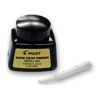 12 Black Ink Refills for Permanent Markers