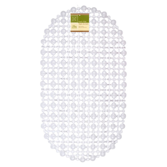 PVC Clear Bath Mat, 25x13 in. (Pack of 24)