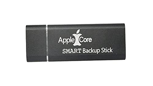 1 Click Smart Backup 512GB Portable Solid State External Hard Drive with Tutorial Videos for Mac Computers, iMac, MacBook Air, MacBook Pro, Photo, Document Backup, USB 3.1, Time Machine