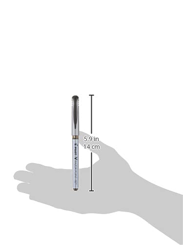 12 Black Fine Tip Liquid Ink Markers