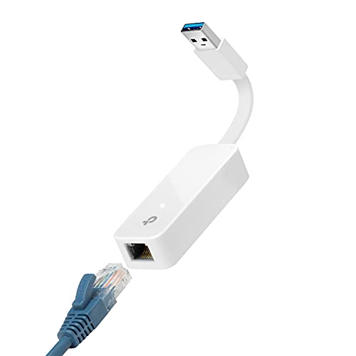 USB to Ethernet Adapter, USB 3.0, Gigabit LAN, for Windows, Mac, Linux