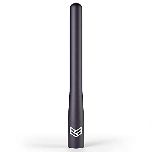 Antenna fits Ford F150 F250 F350 Super Duty, Bronco, Raptor & Dodge RAM Truck Short Antenna - Anti-Theft Design - 4 inch Long