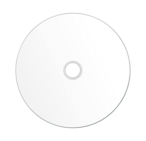 10 Pack BD-R XL BDXL 100GB Triple Layers 4X White Inkjet Hub Printable Blank Disc w/Standard Jewel Case, BDR1004-RTKIWN1JC
