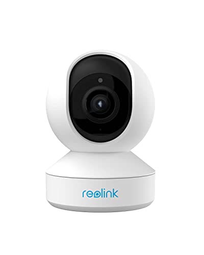 Indoor Security Camera, 5MP Super HD Plug-in WiFi Camera with Pan Tilt Zoom/ Motion Alerts, Ideal for Baby Monitor/ Pet Camera/Home Security, Dual Band WiFi, Multiple Storage Options, E1 Zoom