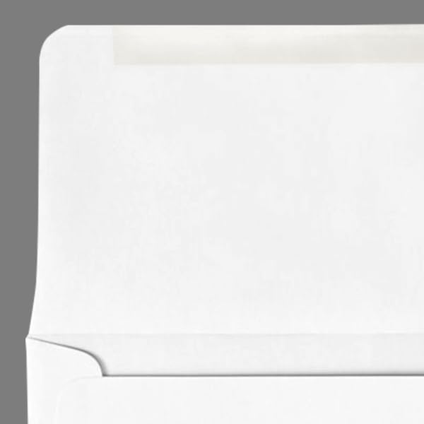 Bright White Remittance Envelopes, 3 7/8 x 8 7/8", 500 Pack