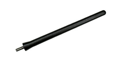 '- The Original 6 3/4 Inch - Car Wash Proof Short EPDM Rubber Antenna - USA Stainless Steel Threading - Powerful Internal Copper Coil/Premium Reception