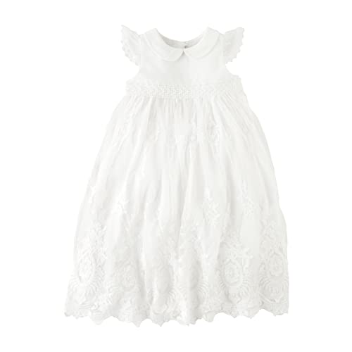 Girls Christening Gown, 0-6 Months