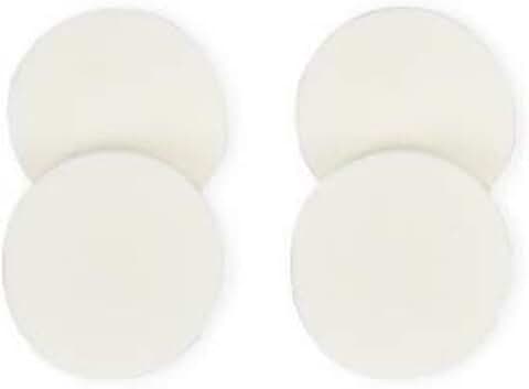 White replacement sponge heads for blending tools, 4-pack