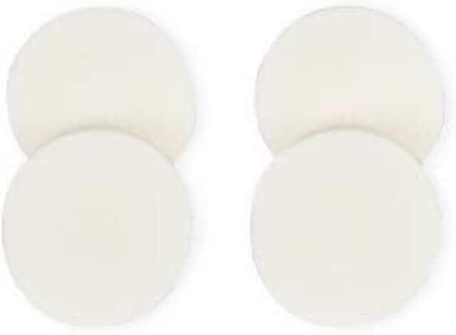 White replacement sponge heads for blending tools, 4-pack