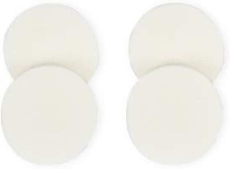 White replacement sponge heads for blending tools, 4-pack