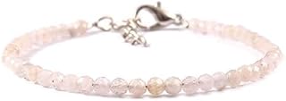 Handmade Beaded Bracelet for Women with May Birthstone