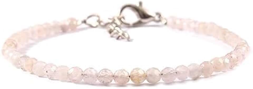 Handmade Beaded Bracelet for Women with May Birthstone
