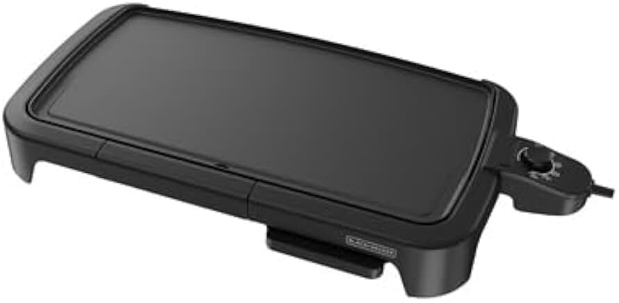 8-Serving Electric Griddle with Non-Stick Surface