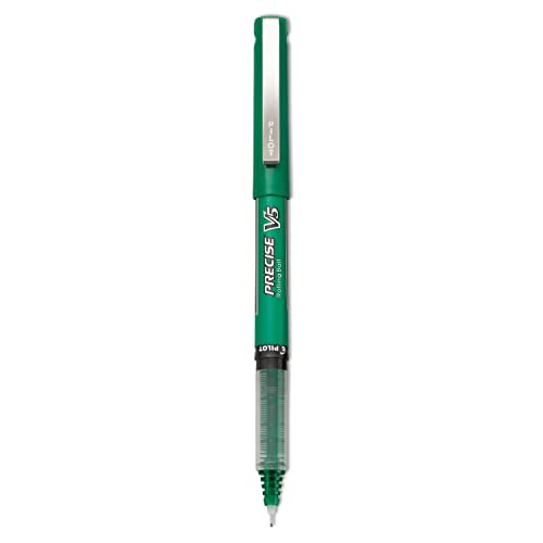 Green Ink Extra Fine Point Ball Pens, Dozen