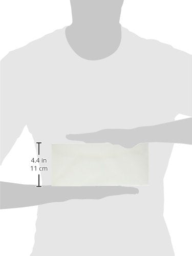 White #10 Envelopes, 4 1/8 x 9 1/2, 500-pack
