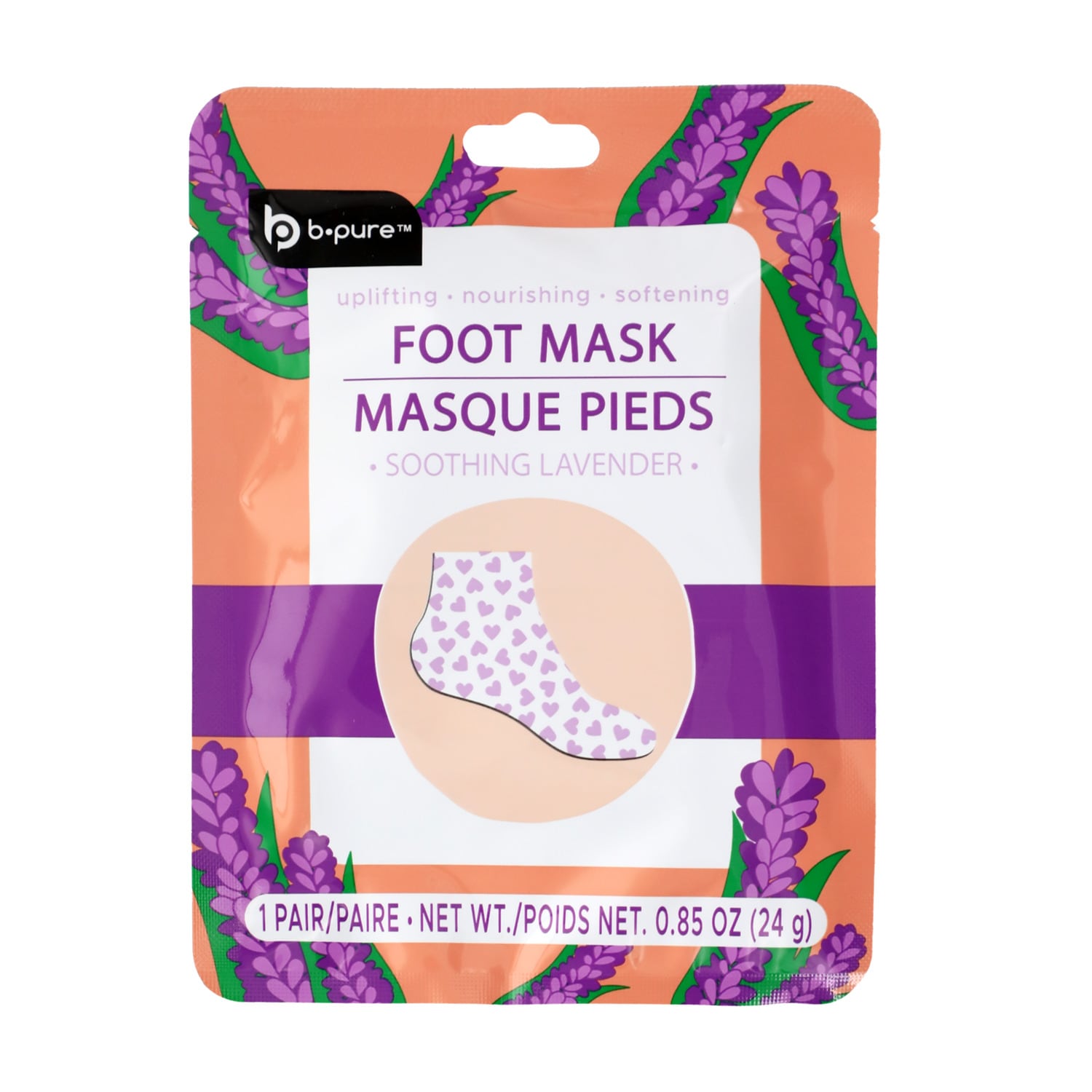 B-Pure Foot Masks (Pack of 18)