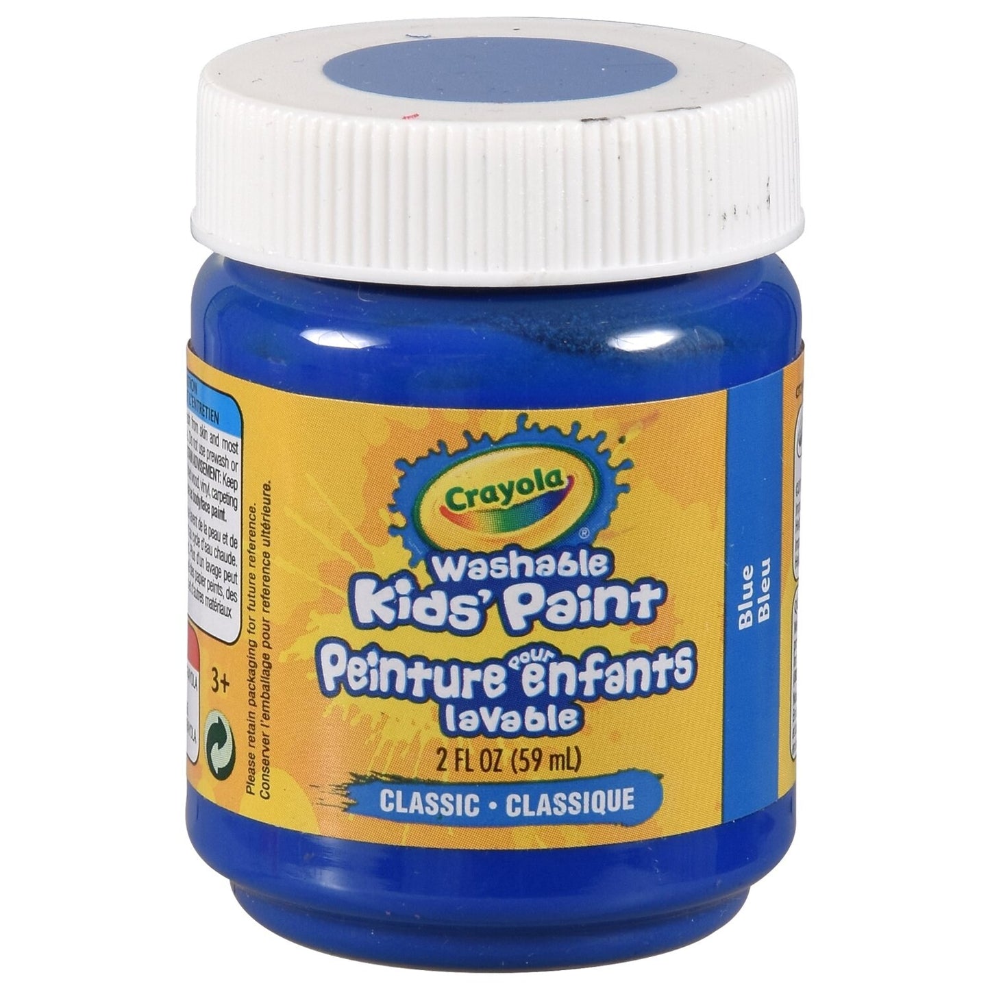 Crayola Blue Washable Kids' Paint, 2-oz. Jars (Pack of 12)