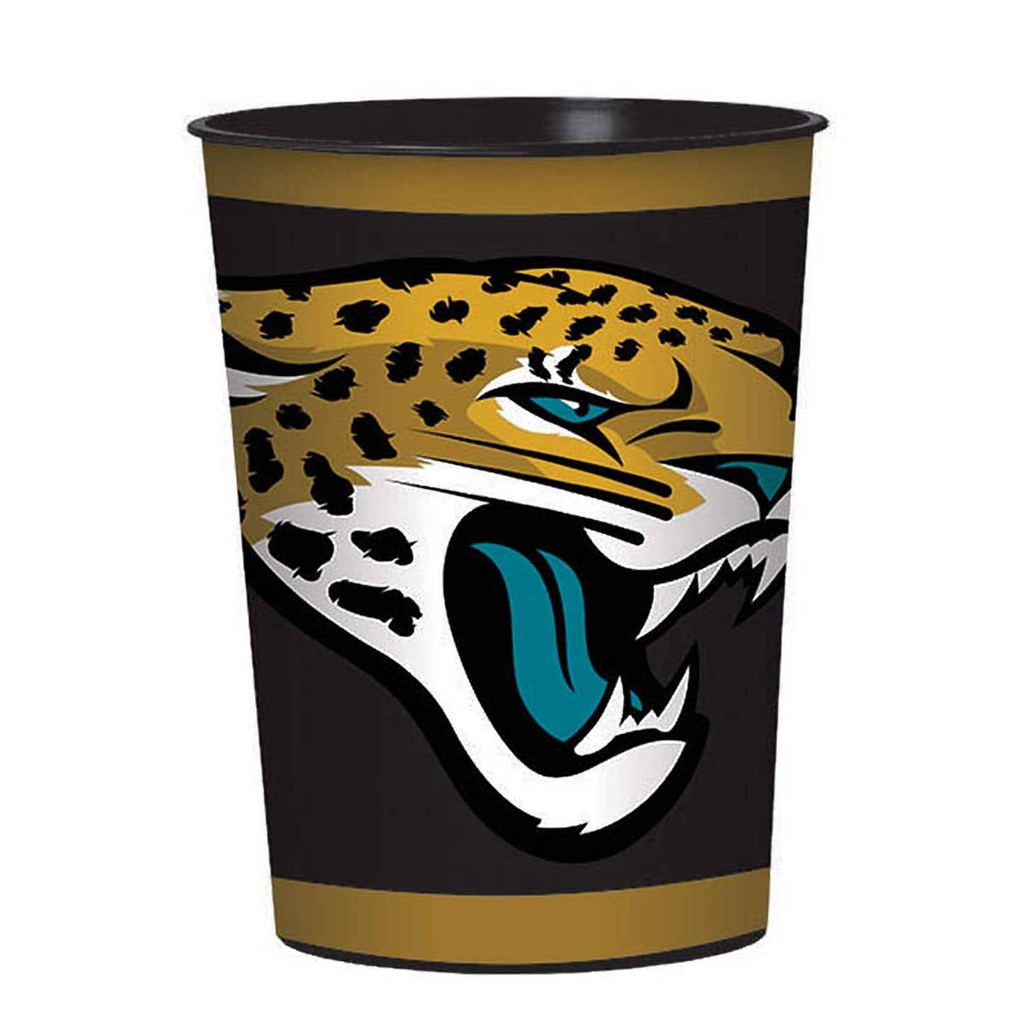 Jacksonville Jaguars 16 oz Plastic Cups Pack of 12
