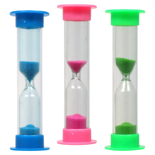 Teaching Tree Colorful Sand Timers (Pack of 24)