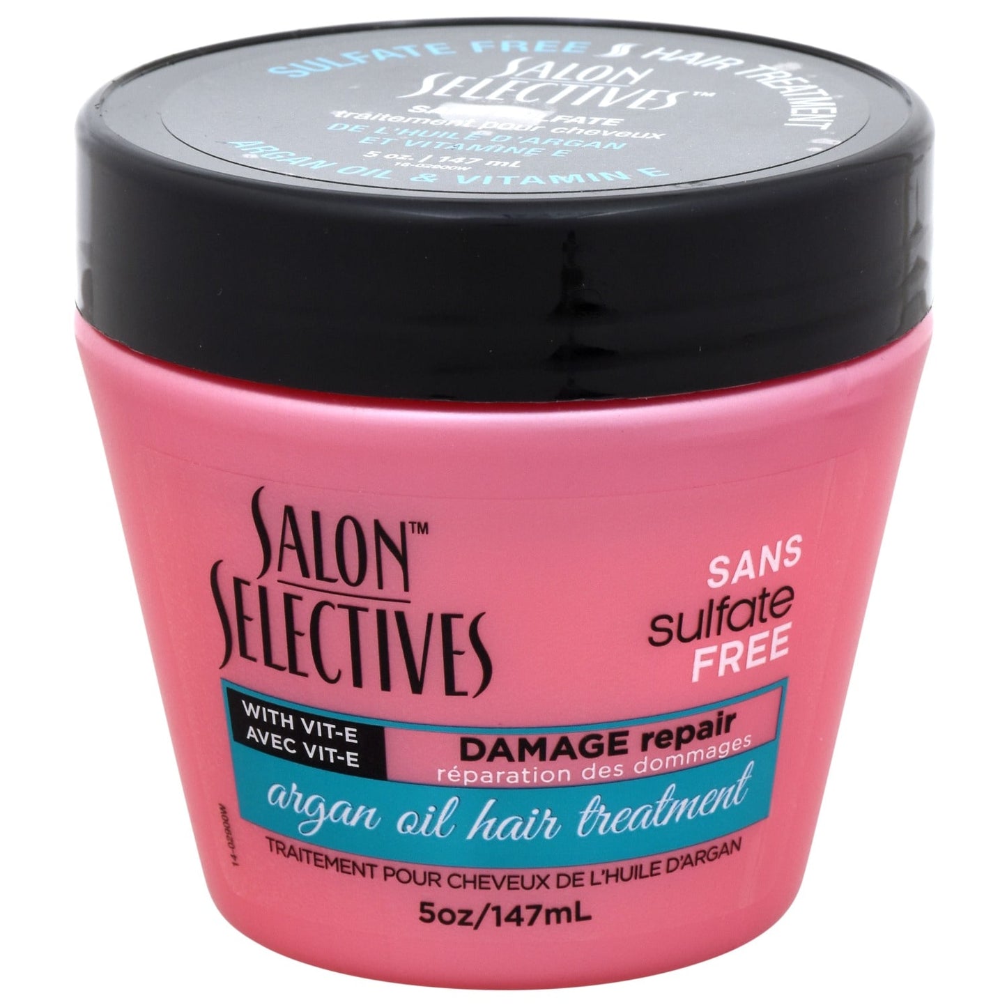 Salon Selectives Argan Oil Damage Repair Hair Treatment, 5 oz. Jars (Pack of 12)