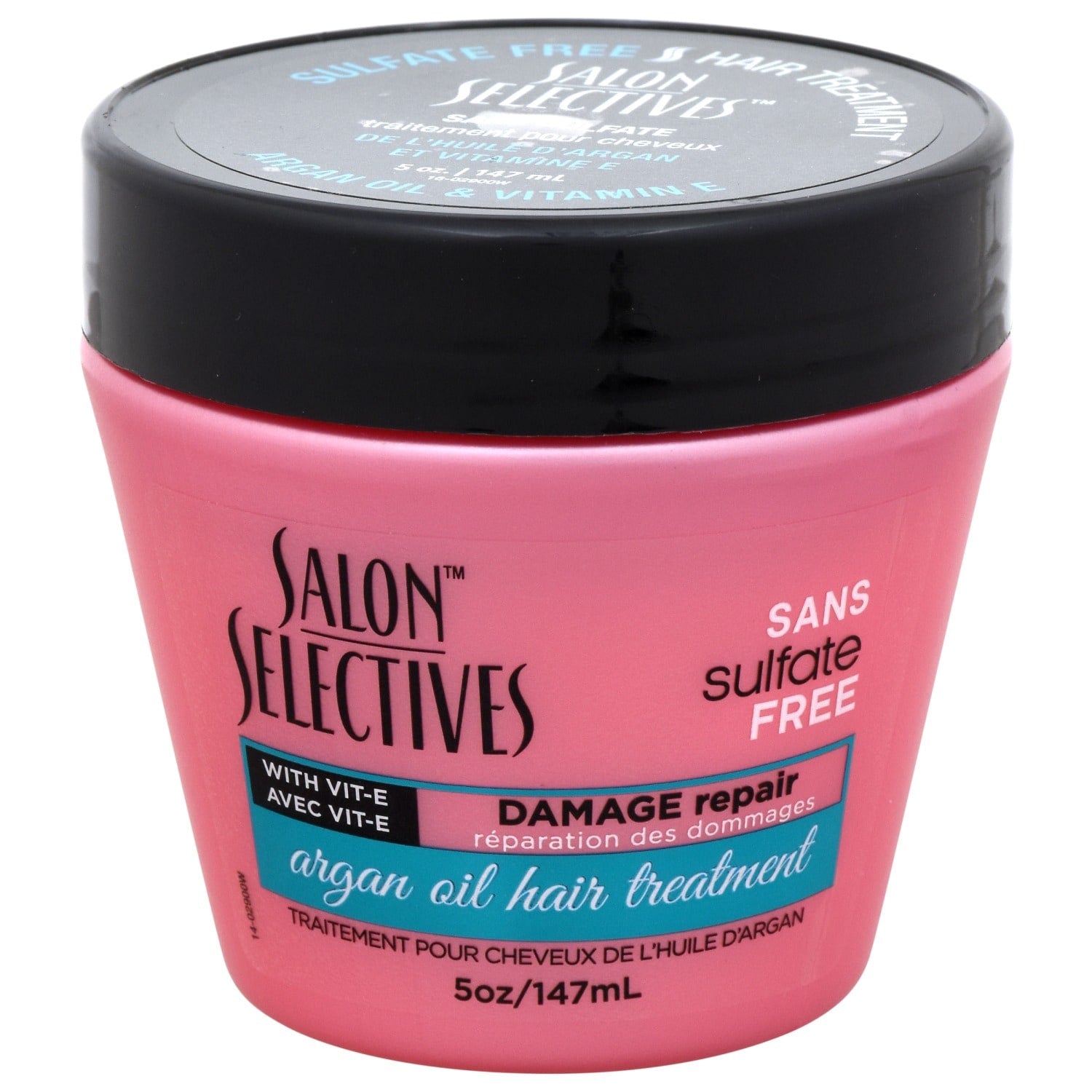 Salon Selectives Argan Oil Damage Repair Hair Treatment, 5 oz. Jars (Pack of 12)