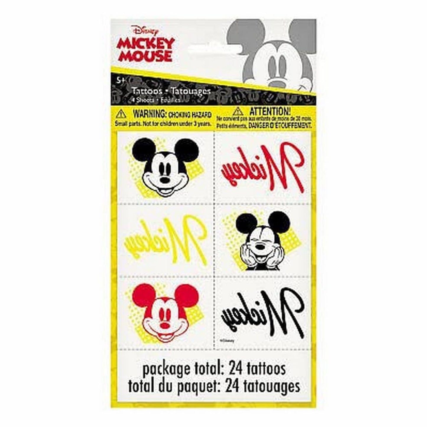 Magic Party Pack - 24 Fun Designs for Kids' Birthday Celebrations! Ideal for Themed Parties, Featuring Mickey Mouse and Friends
