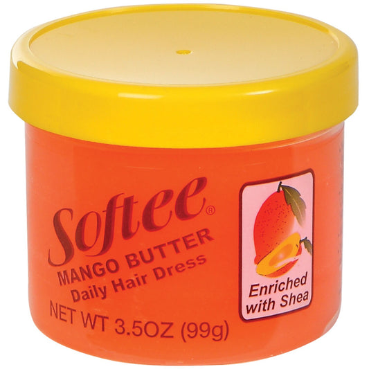 Softee Mango Butter Daily Hair Dress, 3.5-oz. Jars (Pack of 6)