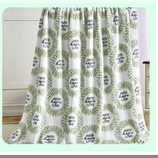 Ultimate Comfort Oversized Plush Throw Blanket 50" x 70" - Cozy, Soft, and Luxurious"